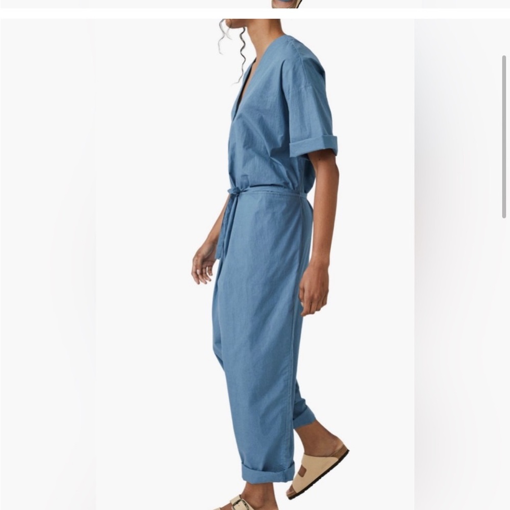 Free People Feels So Right Cotton
Jumpsuit - Blue Mirage - S - Picture 3 of 3